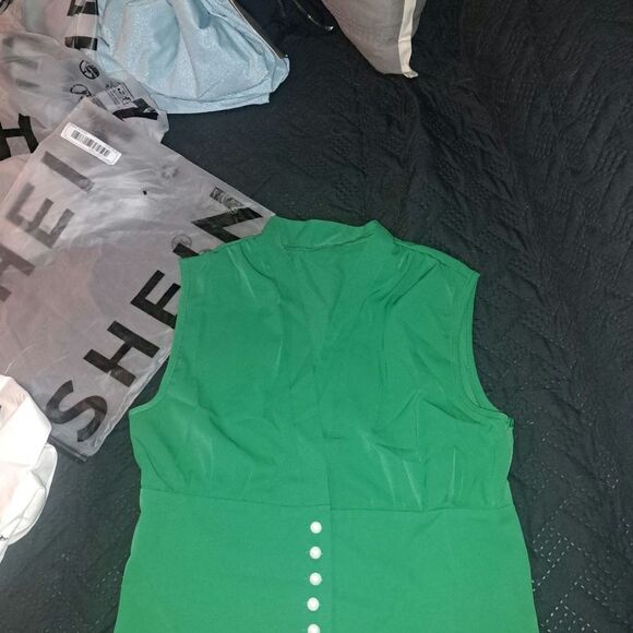 SALE!! NEW Size SM Short Lace Cream Denim Skirt with 2 Blouses - Picture 13 of 14